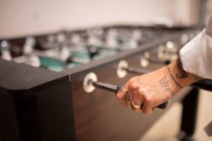 Foosball Table at Starbridge Recovery center in Studio City, Los Angeles, California.
